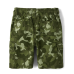 Childrens Place Duffle Green Camo Cargo Shorts
